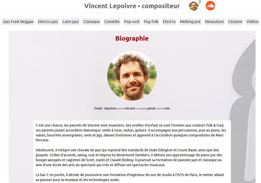 SMILE quartet 77 - Vincent Lepoivre compositeur